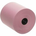 Point Plus 3'' x 165' Pink 1 Ply Bond Cash Register POS Paper Roll Tape, 50PK 105RR3165PPB